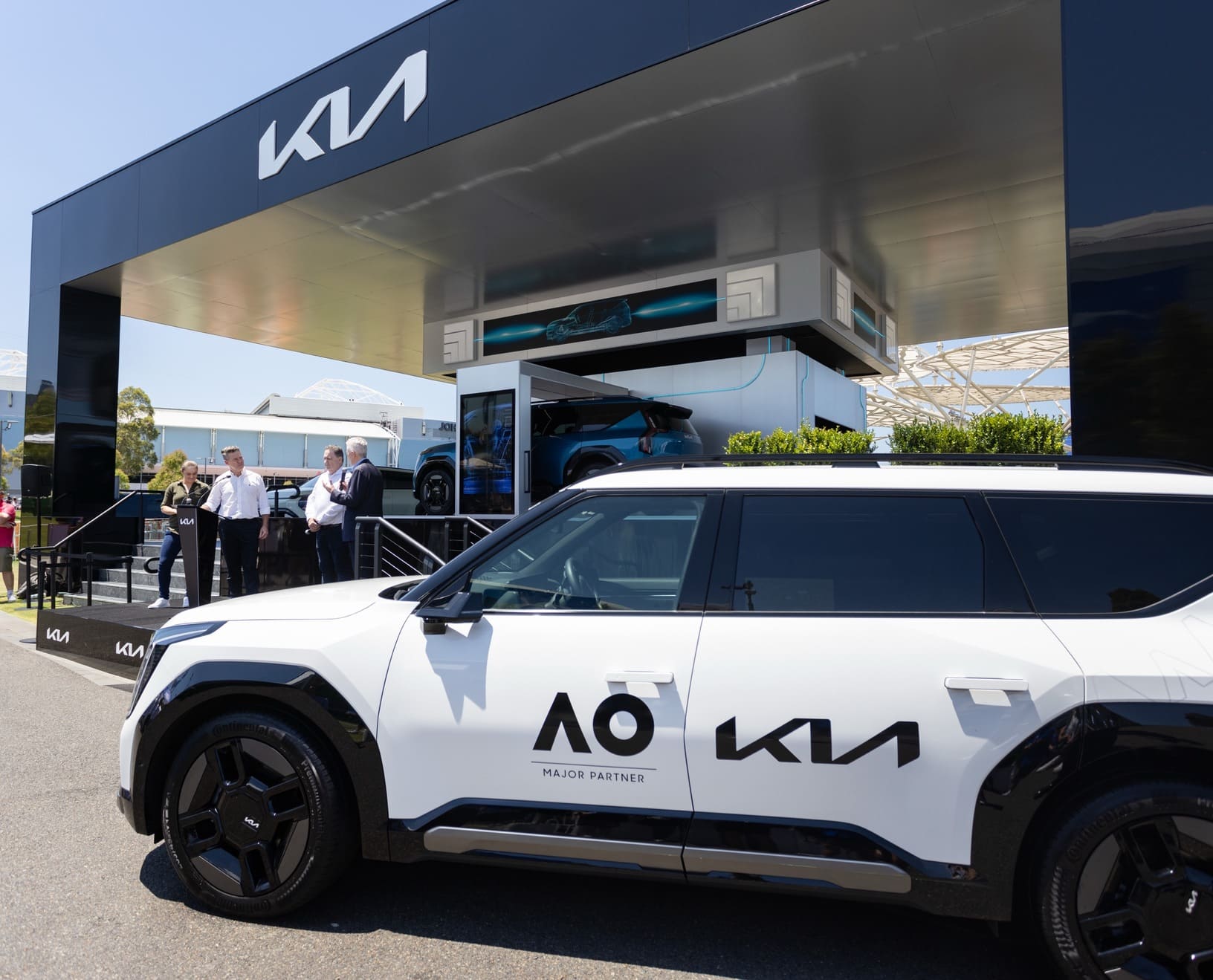 Kia «electrificará» el Open de Australia 2025 con vehículos eléctricos e híbridos